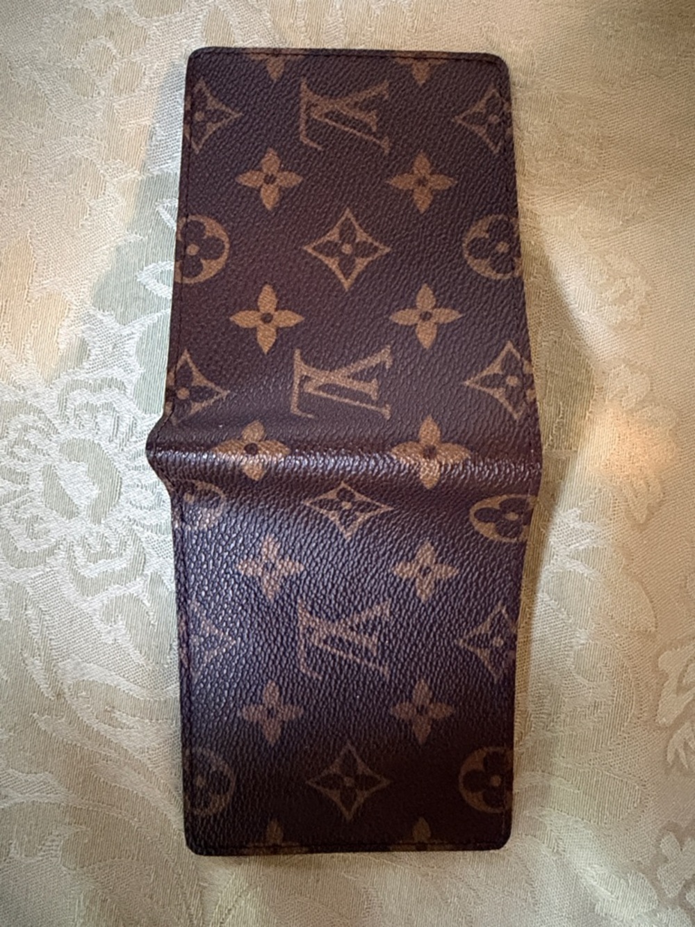 Louis Vuitton Monogram Canvas Card Holder in Brown and Tan - Picture 5 of 7